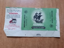 pacchetto sigarette vuoto