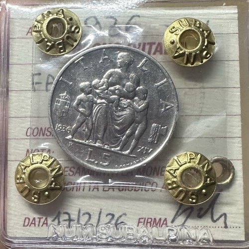 Moneta regno italia - moneta, d'