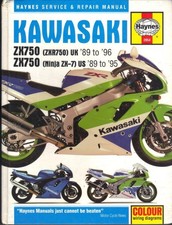 MANUALE KAWASAKI ZXR750