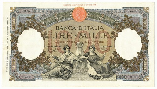 1000 lire capranesi - 1000,