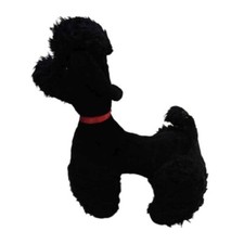 Peluche cane barboncino nero