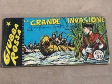 FUMETTO STRISCIA GIUBBA ROSSA N.4-LA GRANDE INVASIONE-SECONDA SERIE