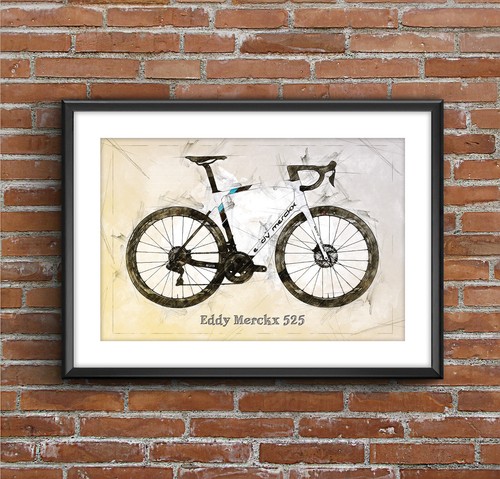 Eddy merckx 525 stampa - merckx,