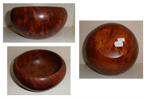 Ciotola radica legno - 21,