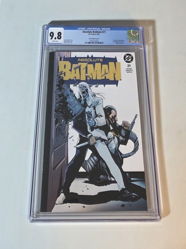 Absolute batman cgc 9 8 - absolute,