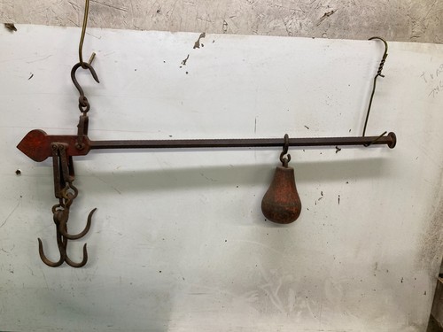 Bilancia vintage steelyard - bilancia,
