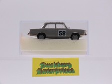 Brekina 2241 BMW 1800 TISA Rallye Monte Carlo 1965 grau in OVP 1:87 193687