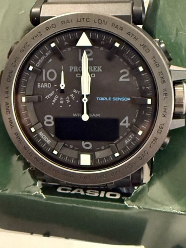 Casio pro trek triple sensor - casio,