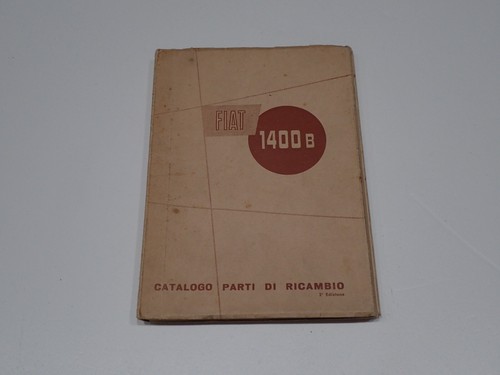 Fiat 1400 catalogo parti - b,