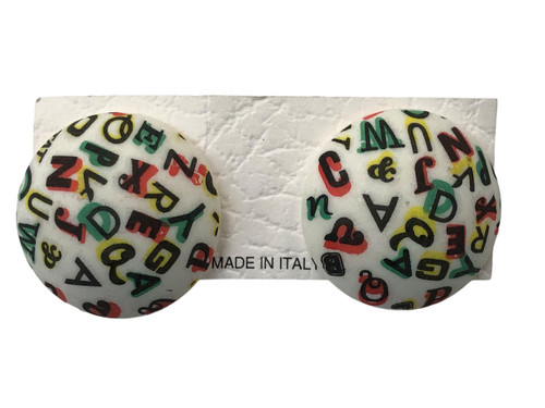 Orecchini clip bottone - orecchini,