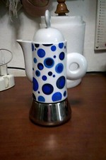 caffettiera ceramica con  base