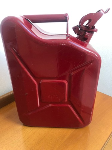 Tanica vintage metallo 10l - tanica,