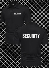 Polo Security Uomo Nera Bianca