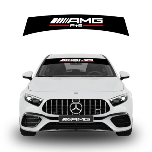 Adesivi parabrezza amg a45 - amg,