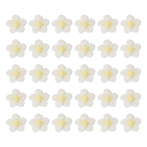 Fiori all uncinetto 30pcs - all'uncinetto,