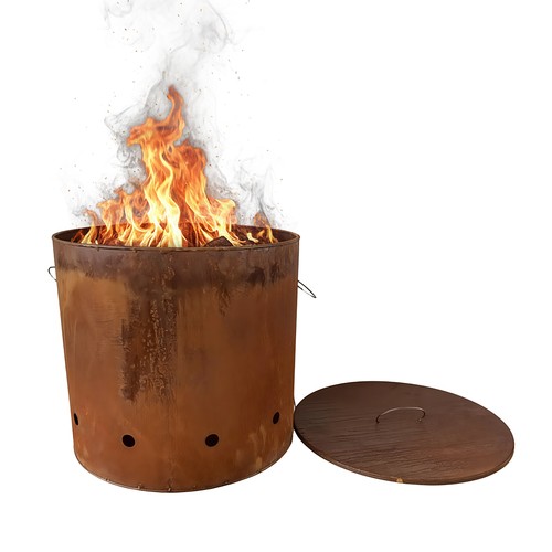 Bidone per fuoco braciere