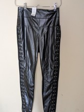 Leggings donna Bebe ecopelle