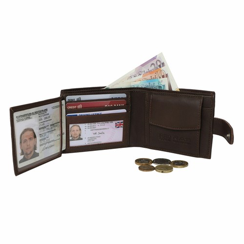 Portafoglio rfid marrone - rfid,