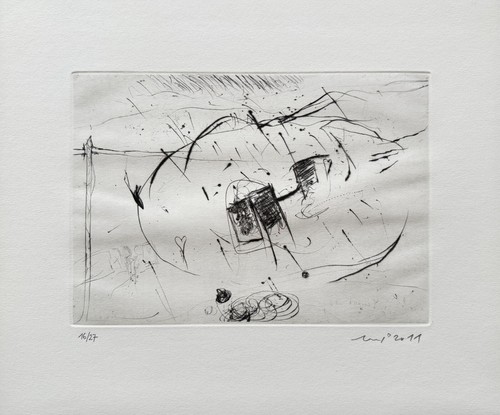 Michel potage hand - hand, signed