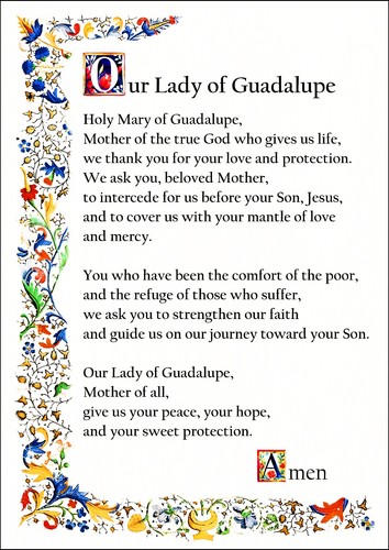 Our lady guadalupe - our,