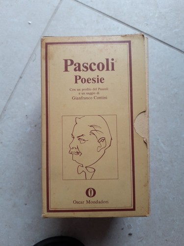Pascoli poesie volumi - volumi, oscar