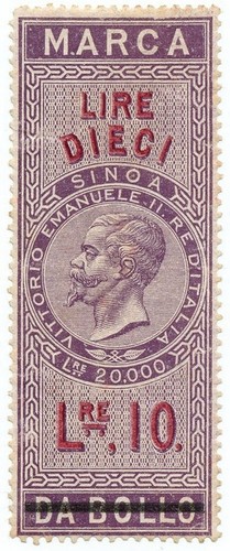 Lire banca nazionale nel - 10,