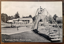 1967 Castrocaro Terme in Piscina con lo Scivolo- 68698