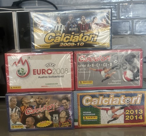 Lotto box calciatori panini - 5,