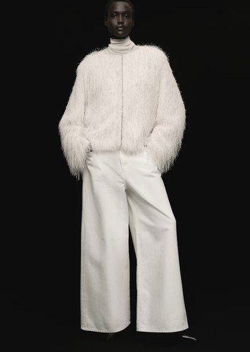 Giacca donna panna frange - donna,