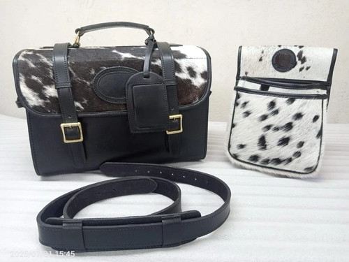 Borsa gamma pelle capelli - , su