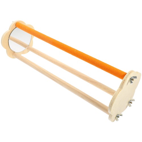 Indoor wooden parrot perch - wooden,