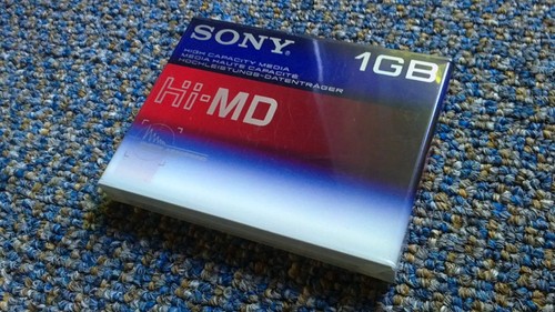 Minidisc sony md 1gb - hi-md,