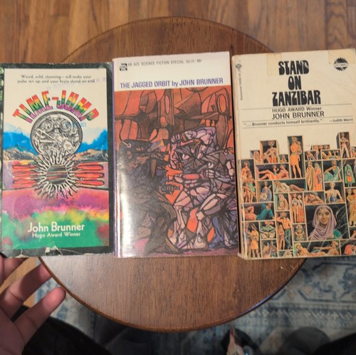 John brunner book - book, jagged