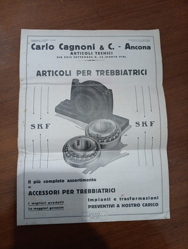 1933 catalogo ricambi - 1933, cagnoni