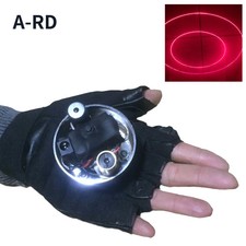 COPPIA guanti laser rossi
