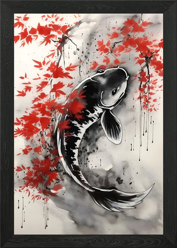 Carpe koi fish - fish, da