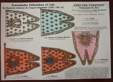 H. Knötel, Insegne Francesi, Tavola Delle Bandiere XLII