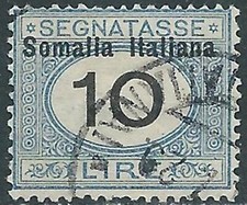 1926 SOMALIA SEGNATASSE USATO