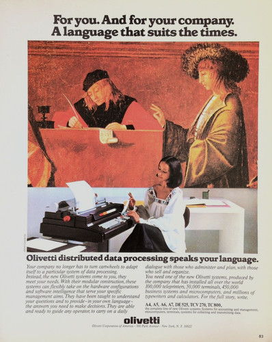 Pubblicità stampa computer