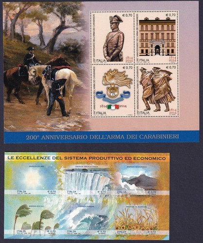 Repubblica 2014 francobolli - -,
