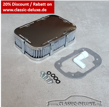 Filtro aria sportivo cromato