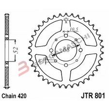 CORONA PER TRASMISSIONE MOTO