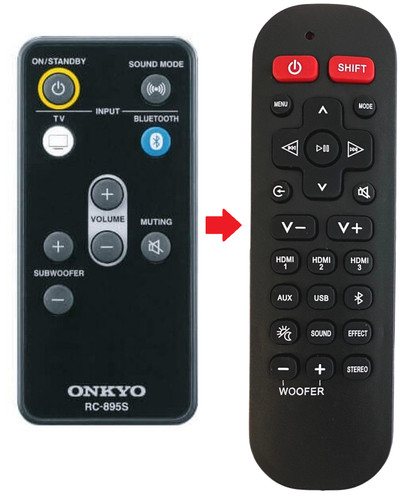 Telecomando ricambio per - ricambio,