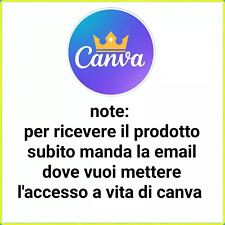 Lifetime Canva Premium  Con IA pacchetto professionale e grafico illimitato