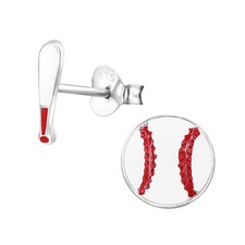 Orecchini bambini baseball e