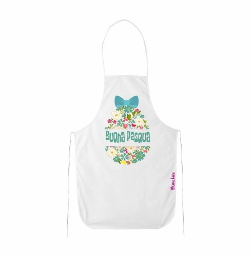 Grembiule bianco cucina - grembiule,
