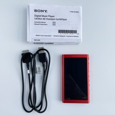 Sony NW-A55 Walkman Rosso Lettore Audio Digitale MP3 Bluetooth Istruzioni Inglese