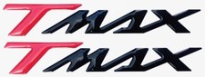 2 ADESIVI-STICKERS RESINA 3D SCRITTA TMAX 500-530-560 per SCOOTER MOTO YAMAHA