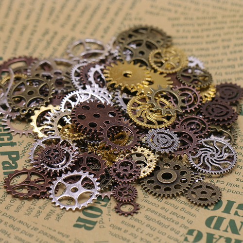 Pcs antique gears for - pcs,