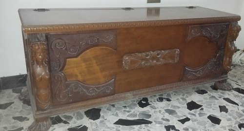 Antica cassapanca fine 800 - fine,